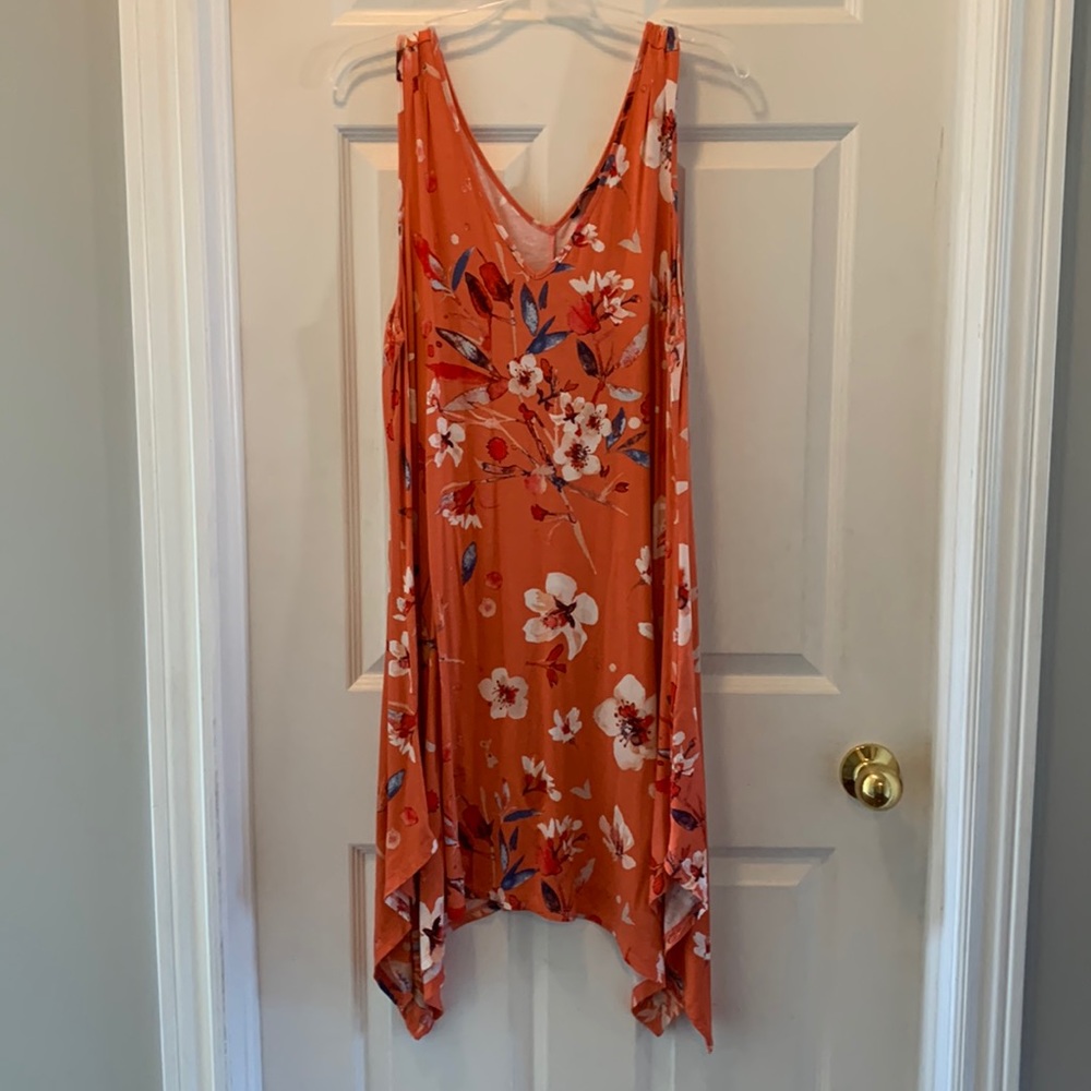 Reitmans Asymmetrical Floral Sundress